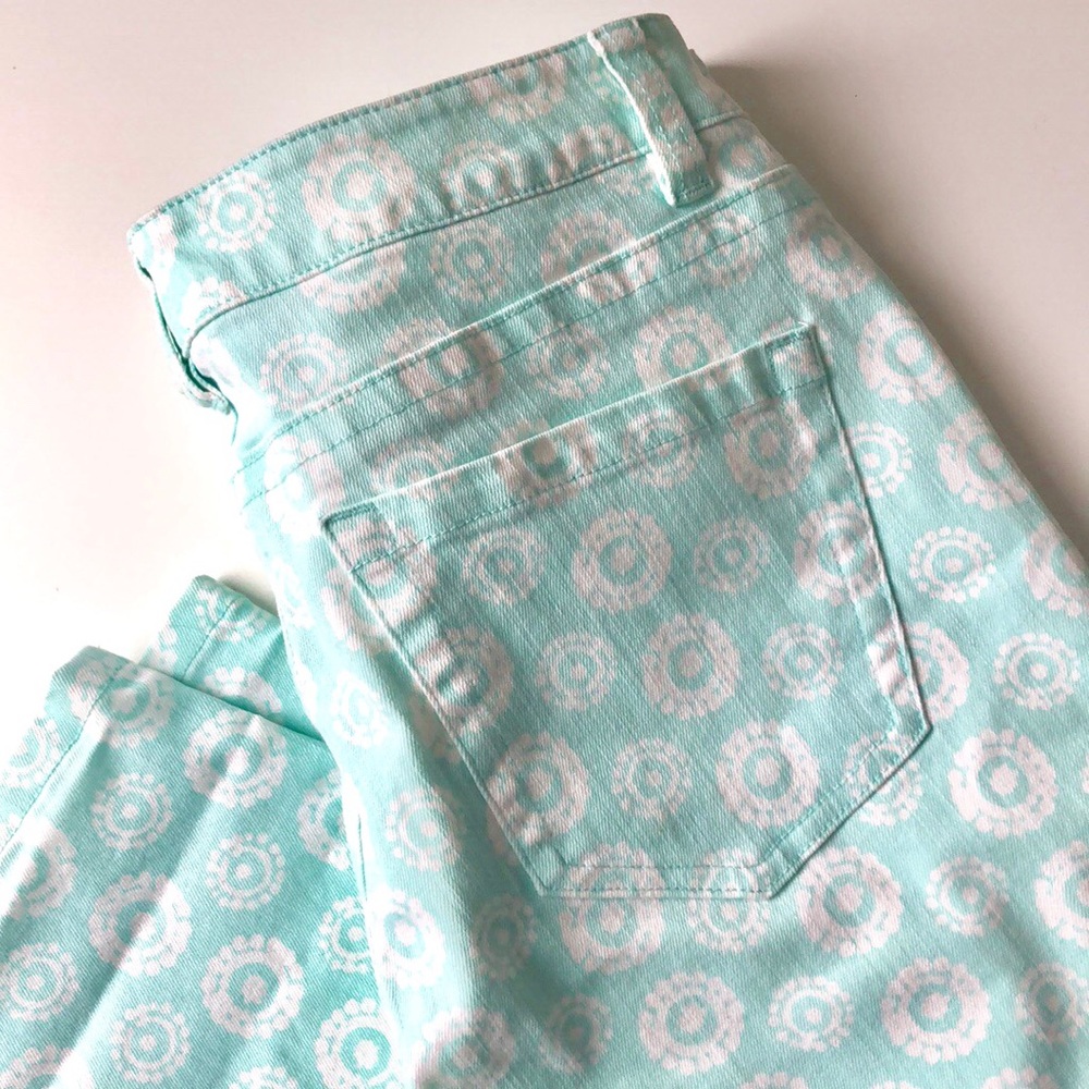 Vineyard Vines Mint Green Batik Jeans